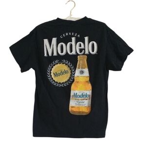 Modelo Black and Gold Graphic Men's Tee. Size-M